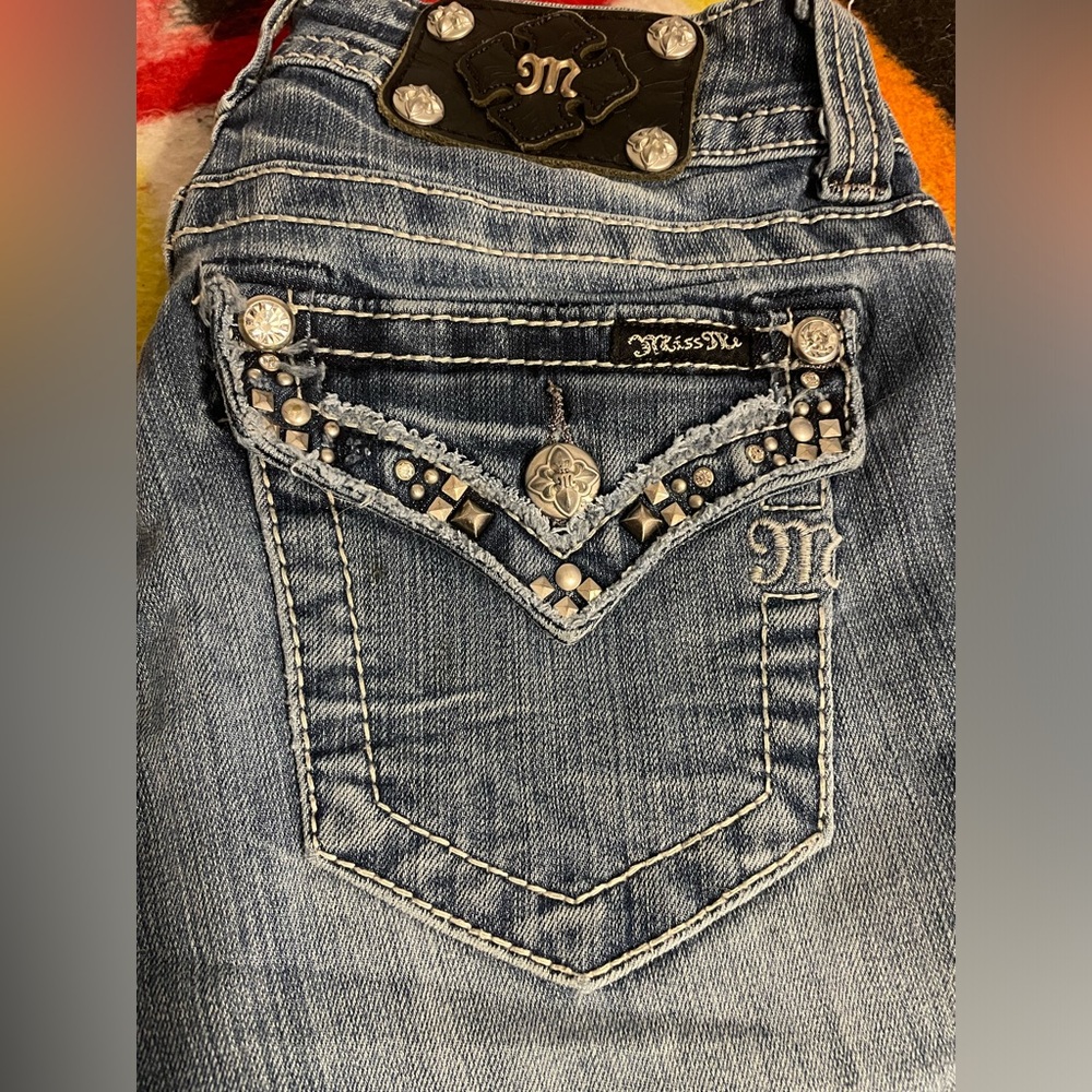 Miss Me Bootcut Blue Jeans Size 27